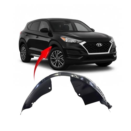 Image of FitParts Compatible with Hyundai Tucson 2019-2021 Front Right Fender Liner