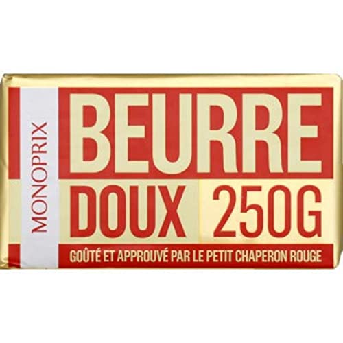 Monoprix Beurre doux - La plaquette de 250g