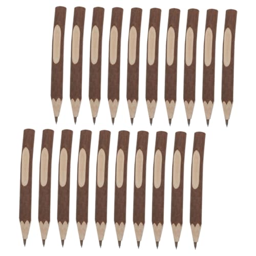 Lápices de madera natural 20 unidades Gatuida miniatura 1