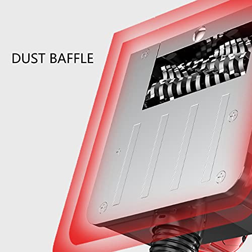 DiLiBee 1200 W betonslijper, betonfrees, poetsfrees, renovatiefrees, muurfrees, gipfrees, voor cementwand… - Afbeelding 8