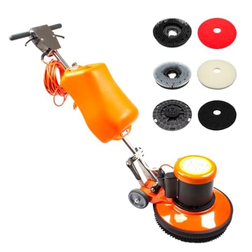 Sanitmax 17" Professional Buffer Scrubber