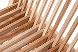 Teak Klappstuhl Menorca, Teakholz geschliffen, naturbelassen strapazierfähig - 9