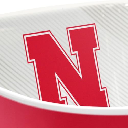Image of YouTheFan NCAA Nebraska Cornhuskers Large Party Bowl