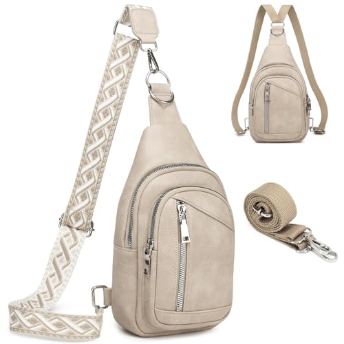 Sac à dos à bandoulière en cuir pour voyage, randonnée et vélo