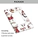 Pznen Christmas Decorative Light Switch Cover Plate Santa Claus and Animals Winter 1 Gang Rocker Switch Plate Single Decorator Wall Plate Home Office