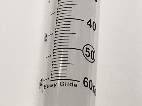 (Qty 50) - 60cc Catheter Tip Syringe - NO NEEDLE with Covers Individually Sealed