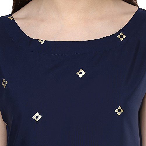 Image of ZIYAA Women's Crepe Straight Kurta