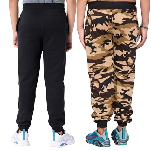 Image of Boy's Regular Fit Track Pants, Pajamas and Lowers