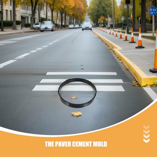 Moule pavé allée jardin béton résistant kit de moulage chemin extérieur