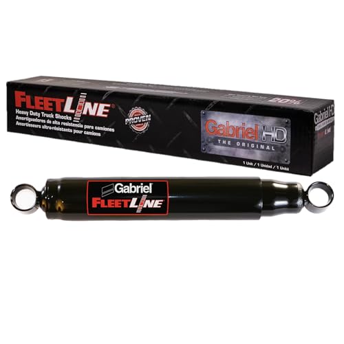 Image of Gabriel 83314 FleetLine HD Truck Front Shocks Fits Ford F and L Series Trucks; International Cargostar; OEM# CAX-863, ASH-29, 873619C93, D7TA-18124-GA, F4HT-18045-AC, F5HZ-18124-AA