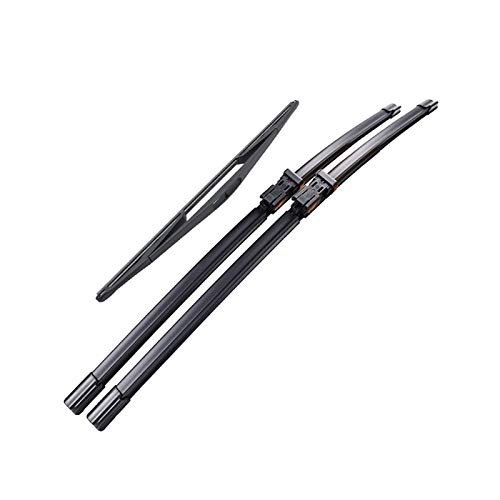 Balais d'essuie-glace Opel Meriva B anti-traces et silencieux 28+22+16 pouces