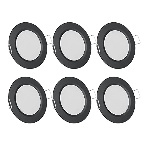 Tinylite 12V LED Einbaustrahler Dimmbar, 6 x 2,5W Spot LED Wohnmobil,...