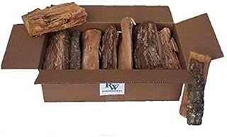 Rockwood Cooking Wood Logs - (25-30 lbs.) - USDA Certified Kiln Dried (Pecan) Natural