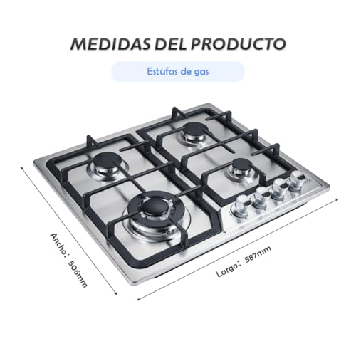 4 Placas De Calor De Acero Inoxidable Universal 36,5x12 Cm, Para Parrillas Enders, Tepro, Barbecook