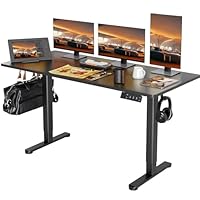 Amazon | Claiks 昇降デスク 電動 スタンディングデスク 昇降式