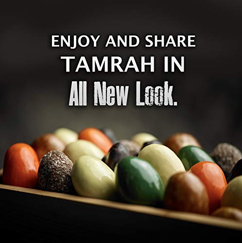 Tamrah Mint Chocolate Zipper Bag, 100g | Refreshing Mint Chocolate-Covered Dates with Almond | Indulgent Date & Chocolate Combo | Perfect Flavored Snack for Gifting, Sharing, and Special Occasions