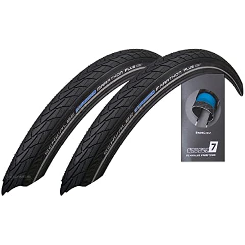 2X Schwalbe Marathon Plus 40-622 Drahtreifen SmartGuard 28x1.50 Fahrradreifen Cover