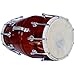 SHREYAS Dholak 18 - Bolt-Tuned, Mango Wood, Brown, Hand Made Indian, Kirtan, Mantra