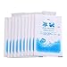 10 Szt. Woreczki Chłodzące Wielokrotnego Użytku Żelowe Torby Chłodzące do żywności Wino Warzywne Medyczne Zastosowanie Przemysłowe 200 Ml 400 Ml 600 Ml(Thicken 200ml)