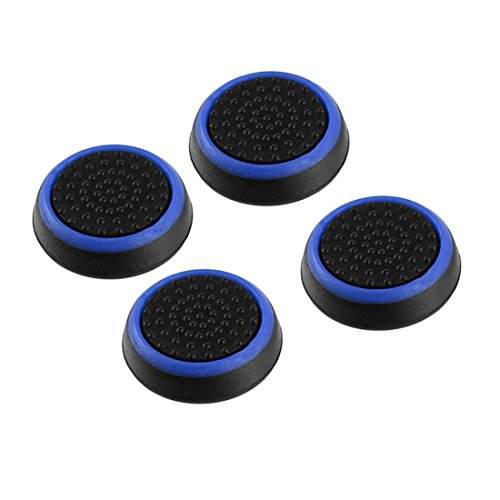 4pcs silicone antiscivolo gamepad a strisce controller keycap manopole copertura protettiva per ps3 / 4 per x box one / 360
