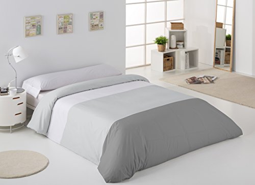 Linge de lit en coton Rita pierre parure drap housse 4 pièces pour lit double 150 cm - 3