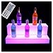 LSGMC Acryl 2 Tier LED beleuchteter Alkohol-Flasche Display Beleuchtetes Flasche Regal, Beleuchtung Langlebige mit Fernbedienung für Brithday Hochzeit Weihnachtsfeier, Club, Bars,40 * 21 * 17cm
