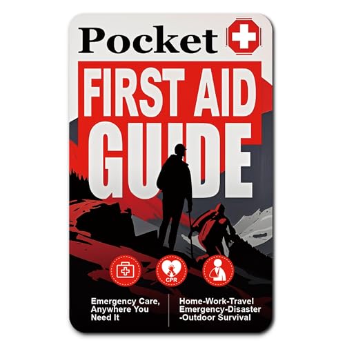 Tiny Pocket First Aid Guide EDC Emergency First Aid Kit