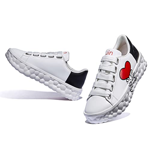 UIN Men's Fashion Sneakers Lightweight Walking Casual Slip Ons Art Painted Athletic Travel Skate Shoes Las Ramblas3