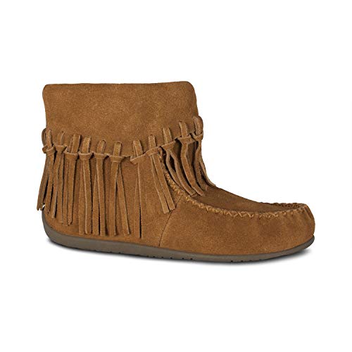 Cloud Nine Sheepskin Fringed Moccasin Boots for Women