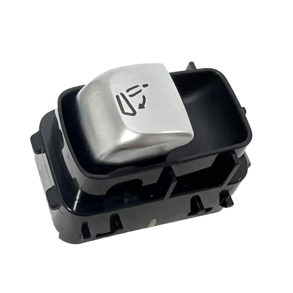 Sitzlehnen-Entriegelungsschalter ersetzen 2059056611 Sitzverstellknopfschalter for Mercedes-Benz E GLC C W205 W253 W213(Black-Left)