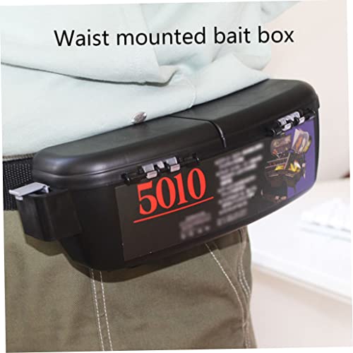 Fishing Waist Bag, Portable Tackle Box Storage Case with Belt, Multifunctional for Lure Baits, Reel, Hook, Outdoor Fishing Gear miniatura 4