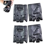 mitaine cuir homme amazon 【Texture douce en peau d'agneau】fabriqués en cuir synthétique pour une texture semblable à celle de la peau d'agneau, ces gants punk garantissent une toute nouvelle qualité et un confort inégalé à chaque utilisation, améliorant votre style sans effort.