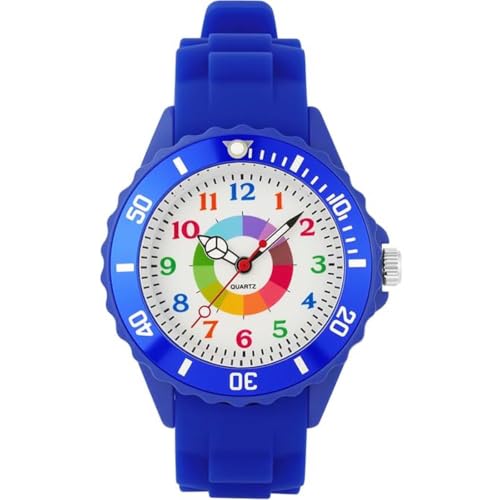 OSDUE Montre Enfants 30M Étanche,12h Montre-Bracelet pour Enfant Mouvement à Quartz Éducative Cadran Sportive Montre Analogique pour Cadeau Junior...