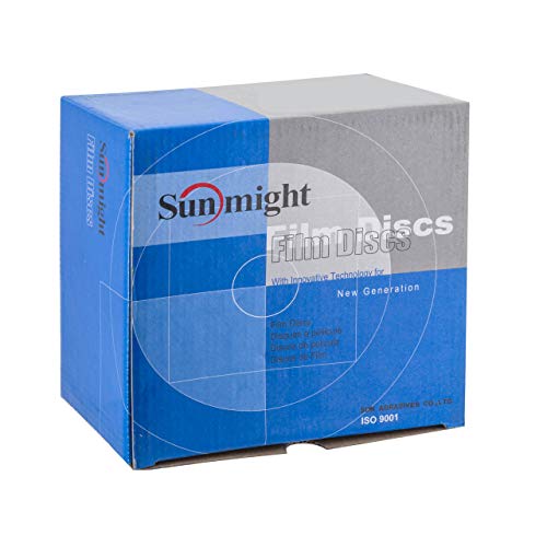 Sunmight Film 6" 80G Grip No Hole Disc, 01406, 50 Discs #TOP1