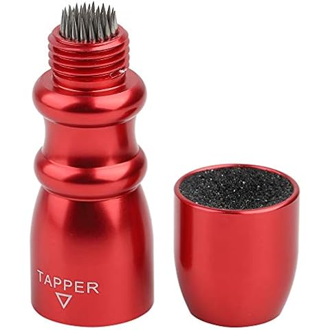 Alomejor Billard Queue Tip Trimmer Tapper Zubehör Werkzeuge Snooker Dime Shaper Reparatur Cue Spitze Burnisher Cover