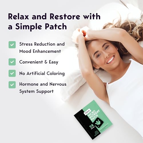 Image of Klova Micronutrient Patches for Energy & Relaxation | Easy-Apply, Time-Release Formula with Herbal Extracts
