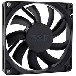 Ventilador 80X80X15 32F Ventilador 80 mm 80 x 80 x 15 2500 rpm 24 V 0,16 A DC Air Fan 8 cm 80 mm 3 hilos 3 pines con sensor tacómetro Refrigeración 80 x 80 x 15