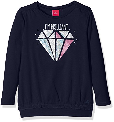 S.Oliver T-Shirt Langarm Maglia a Maniche Lunghe