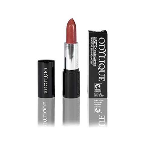 Odylique Organic Dark Red Lipstick with Plant Oils Cover