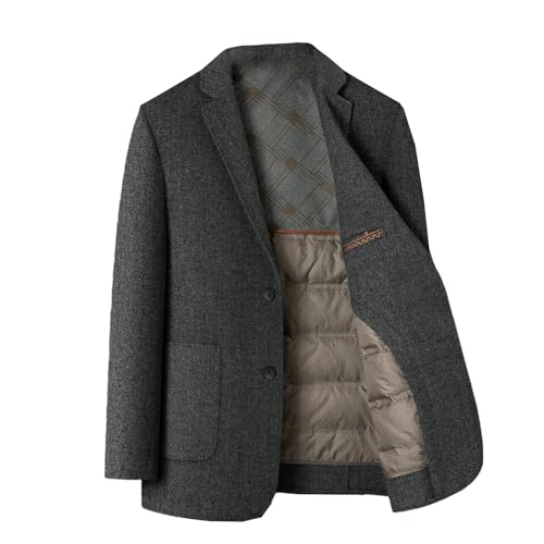 Blazer en laine homme contre le froid veste business modulable