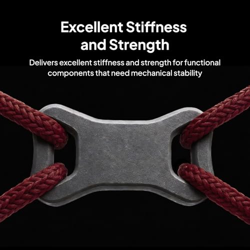 Image of ELEGOO PET-CF Filament 1.75mm Black 0.5KG, High Stiffness & Heat-Resistant Carbon Fiber PET 3D Printer Filament, Stable Printing & Moisture Resistant, 500g Spool