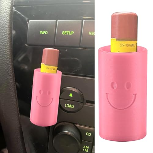 Image of Chapstick Holder for Car, Lip Balm Holder for Interior Car Accessories for Women Men Must Have Pink