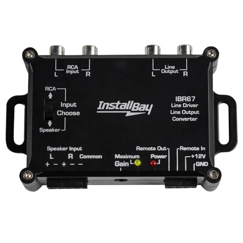 Install Bay - Line Driver/Line Output Converter 2 Channel - Retail Pack (IBR67), Display Products
