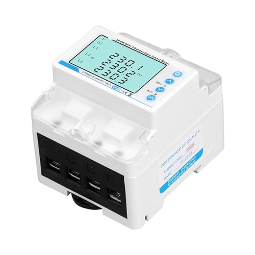 Disjoncteur photovoltaïque triphasé 380V compteur énergie WIFI - 3