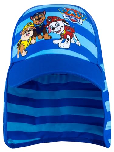 Paw Patrol Chapeau de Soleil Patte Patrouille | Casquette de Garçons | Chapeau Soleil Enfant | Bleu