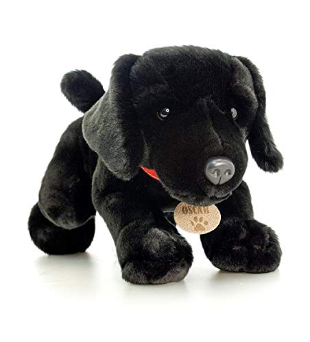 Toyland Perro de Peluche Keel Toys de 35 cm - Peluches para niños - Exclusivo (Oscar El Labrador)