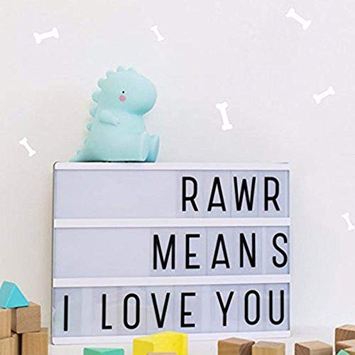 Lámpara de noche LED dinosaurio de silicona para bebé miniatura 4
