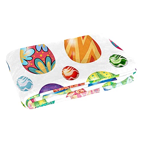 Couverture chaude œufs de Pâques contre le froid sur lit et canapé - 3