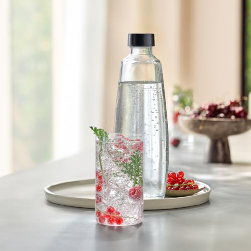 Sodastream Bottiglia in vetro da 1 Litro ideale per realizzare acqua frizzante compatibile solo con gasatore Duo - Immagine 3