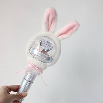 Amazon.co.jp: ペンライトカバー うさぎ ウサ耳 白 カラット MOA